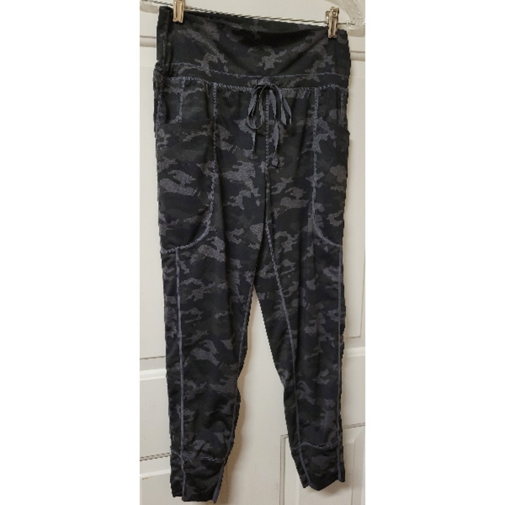 Black Camo Jogger Pants